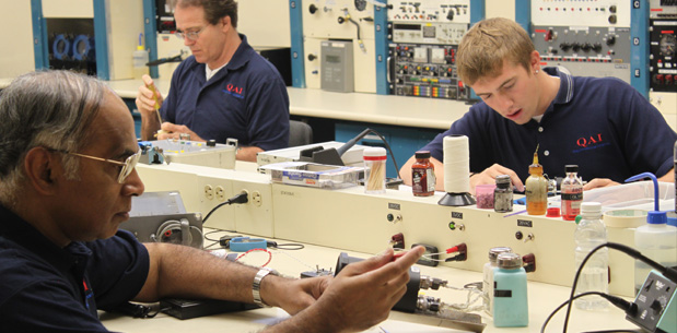 <h2 id="slidetitle">Quality Programs</h2>
QAI specializes in the repair of instruments, avionics and accessories. With a Class 100,000 clean room and state-of-the-art test equipment, QAI is able to provide the customer with a high-quality, cost-effective repair. <a href="http://qai.aero/capabilities/quality-programs/#more-29" class="more-link">Read More</a> Quality Programs